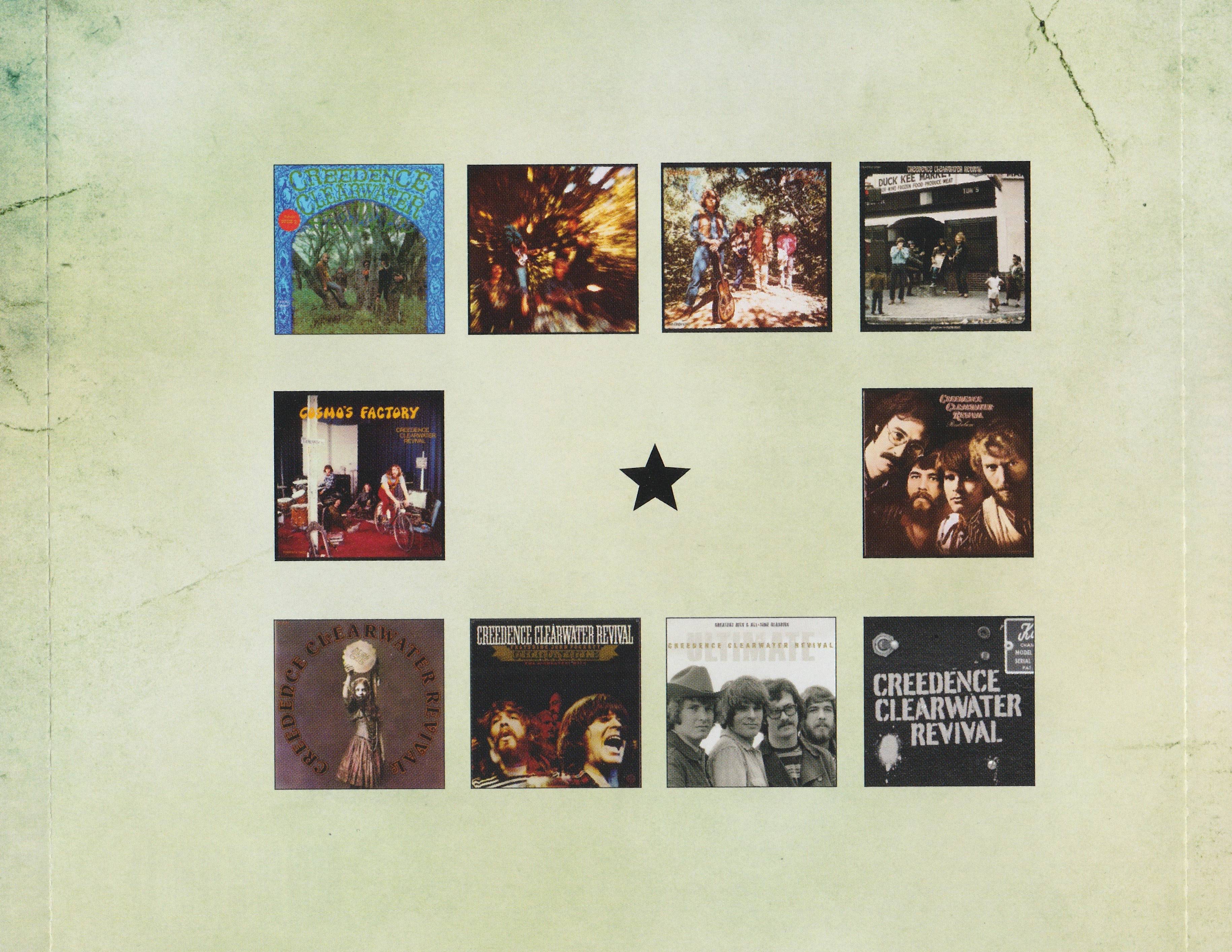 Creedence Clearwater Revival Greatest Hits : Back US